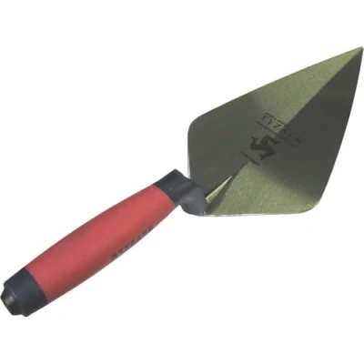 Image of Spear &amp; Jackson 10110SF Tyzack 10&quot; Soft Feel Broad Heel Brick Trowel