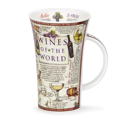 Image of Dunoon Glencoe Wines of the World Mug