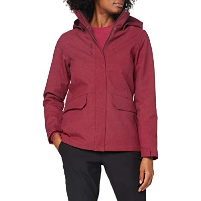 Image of Lafuma Caldo 3In1 Jkt W 3 in 1 Jacket Carmin Red, X Small