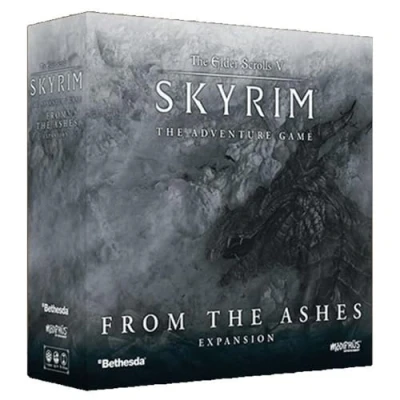 Image of Modiphius the Elder Scrolls: Skyrim Adventure Board Game From Ashes Expansion Ages 14+ 1 4 Players 60 120 Minutes Playing Time