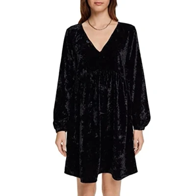 Image of ESPRIT Women&#039;s 112cc1e311 Dress, 001/Black, XL