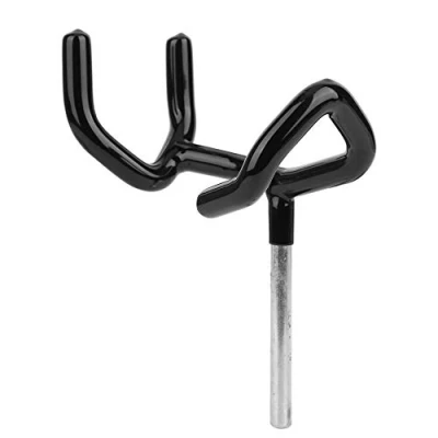 Image of Oumij1 Audio Boom Pole Support Stand Metal Microphone Holder Black