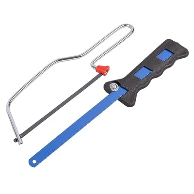 Image of 2pc Blue Mini &amp; Junior Hacksaw Set By Blackspur