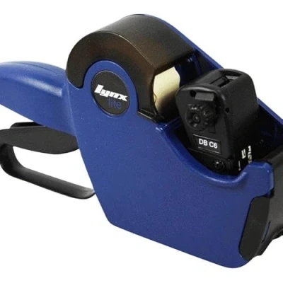 Image of Lynx Lite DBC6 6 Digit Price Gun, with 4,500 Free White Labels and Spare Ink Roller