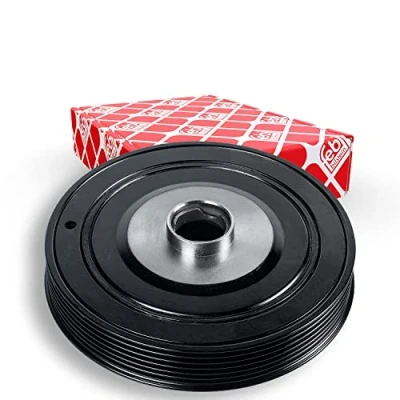Image of 8200188912, 8200276838, 8200297934, 8200386468, 8200451065 crankshaft Pulley FEBI BILSTEIN 106505 6PK 139mm 5 for RENAULT: TRAFIC 2 Kasten