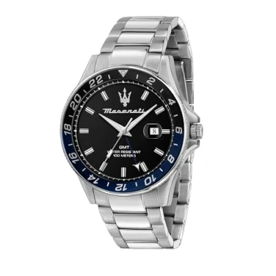 Image of Maserati Men&#039;s Watch, Time, Date, Analog, 44 mm, Limited Edition SFIDA Collection R8853140011
