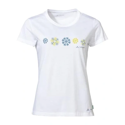 Image of VAUDE Women&#039;s Cyclist T Shirt V Shirt, womens, 42126, White, 34 (EU)