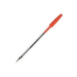 Image of Q Connect Ballpoint Pen Medium Red (Pack of 20) KF34044