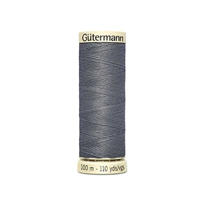 Image of Gutermann Sew All Polyester Thread, Pewter 0497, 100 m