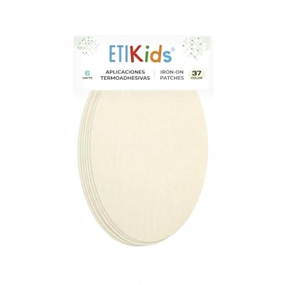 Image of Haberdashery Online 6 Iron On Knee Pads Elbows to protect your clothes and repair of trousers, jackets, sweaters, shirts. 16cm x 10cm M