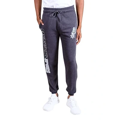 Image of Ultra Game NBA Men&#039;s Soft Fleece Active Jogger Sweatpants