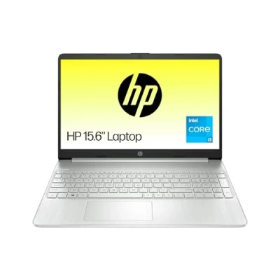 Image of HP 15.6&quot; Laptop Intel Core i3 1115G4 Processor 4 GB RAM 256 SSD UHD Graphics FHD Display Up to 7hrs battery Win 11 Natural Silver Thin &amp; Light 15s fq2015na