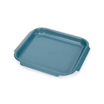 Image of Joseph Nest™ Bake Medium Non Stick Baking Tray, Carbon Steel, Easy Pull Handles, Stackable, Space Saving Design, 10 Year Guarantee