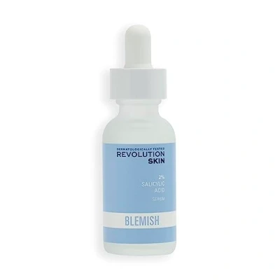 Image of Revolution Skincare London, 2% Salicylic Acid, Targeted Blemish Face Serum, Lightweight &amp; Oil Free, 30ml