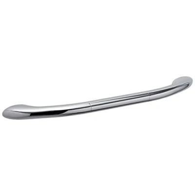 Image of Gedy Maldive Grab Rail, Brass, Chrome, Medium