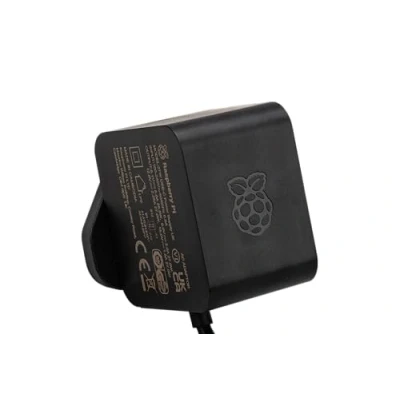 Image of Raspberry Pi 27W USB C Power Supply Black