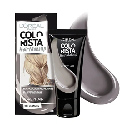 Image of Colorista Hair Makeup Temporary Blonde Colour, Grey