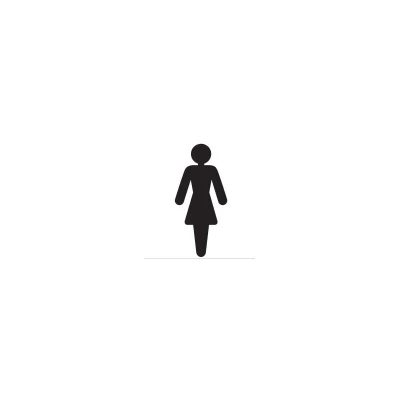 Image of Sitesafe Ladies Toilet Symbol 150 x 150mm Rigid