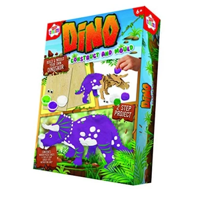 Image of Kids Create Dino Construct &amp; Mould Build Your Own Dinosaur Arts Crafts Age 6+