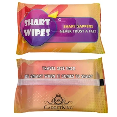 Image of Shart Wipes Prank Xmas Gift Present for Friends Him Husband Fun Rude Boyfriend Teenager Unusual April Fools Secret Santa 40th 50th 60th 21st Birthday Ladies Her Boss 18th Novelty