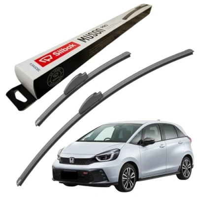 Image of SIlbak WIndscreen WIpers, for HONDA JAZZ (2020 ONWARDS) WIper Blades, 650mm/350mm