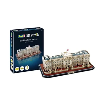 Image of Revell 3D Puzzle 00122 Buckingham Palace 72 Pieces, Highly Detailed, 40cm in length, Fun &amp; Easy To Build