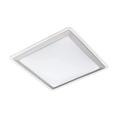 Image of Eglo Lighting Competa Led Square Flush Ceiling Panel Light White