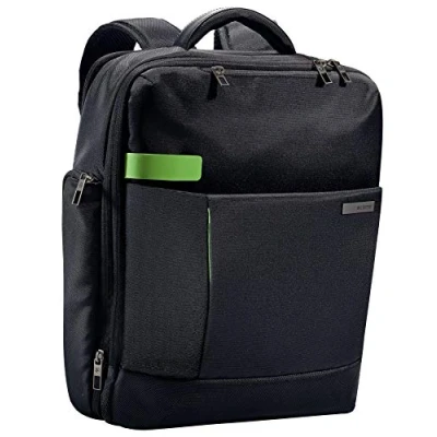 Image of Leitz 15.6 Inch Light Weight Expandable Laptop Backpack Smart Traveller Range, Black