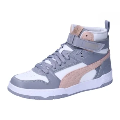 Image of Puma Unisex Adults Rbd Game Sneakers, White Rose Quartz Gray Fog, 8.5 UK