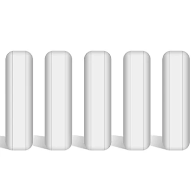 Image of stonylab 5 Pack Stir Bar Set, 30 mm PTFE Coated Magnetic Stirring Bars White Mixer for Stirrers, PK