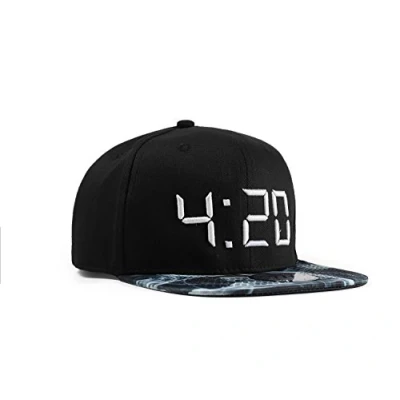 Image of True Heads 420 Black Snapback Baseball Cap