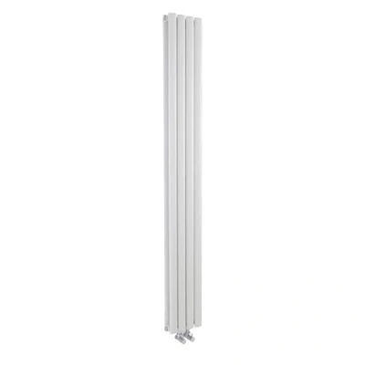 Image of Balterley Compact Vertical Double Panel Radiator 1800mm x 236mm 2461 BTU Gloss White