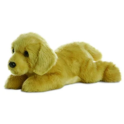 Image of AURORA, 31117, Flopsies Golden Labrador, 12In, Soft Toy, Brown