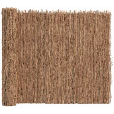 Image of vidaXL Brushwood Fence 400x180 cm