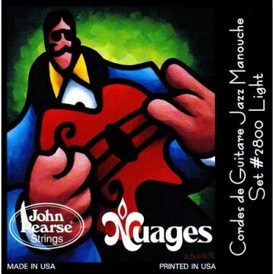 Image of John Pearse Strings 2800L Nuage Light Guitar