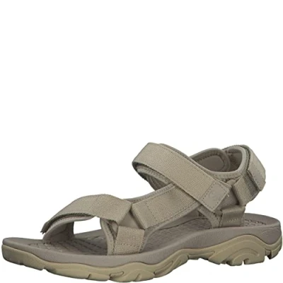 Image of s.Oliver Men&#039;s 5 18200 20 Sandal, Cream, 9.5 UK