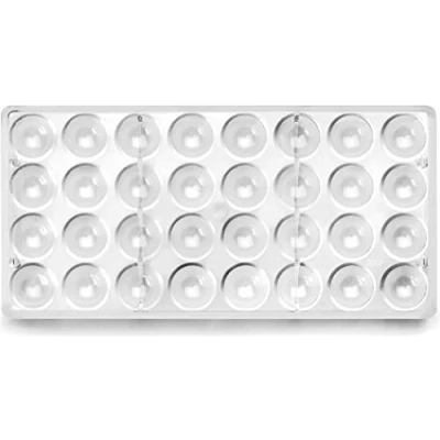 Image of Ibili Chocolate Mould conical/semicircular, polycarbonate, White, 27 x 14 2.5 cm