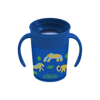 Image of Dr. Brown&#039;s Cheers 360 Cup 200ml Blue, TC71004 INTL