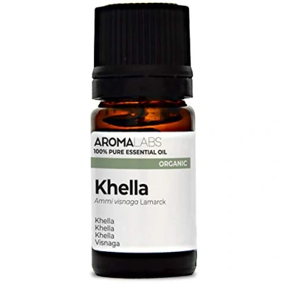 Image of BIO KHELLA Essential Oil 5mL 100% Pure, Natural, Chemotyped and AB/Cosmos Certified AROMA LABS (French Brand)