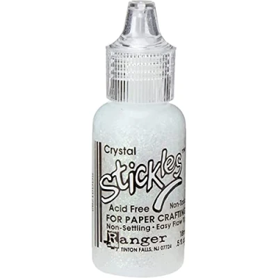 Image of Glitter Glue Stickers, 5 oz Crystal