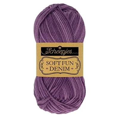 Image of Scheepjes Softfun Denim 515 Yarn 10x50g