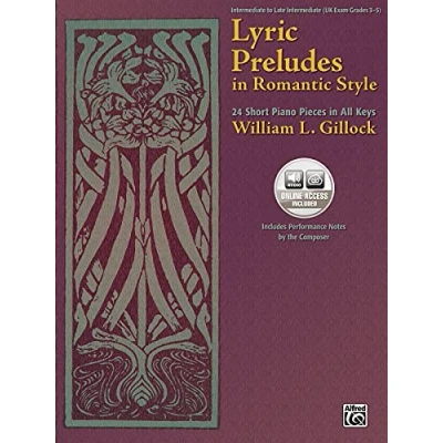 Image of Lyric Preludes in Romantic Style: 24 Short Pieces All Keys