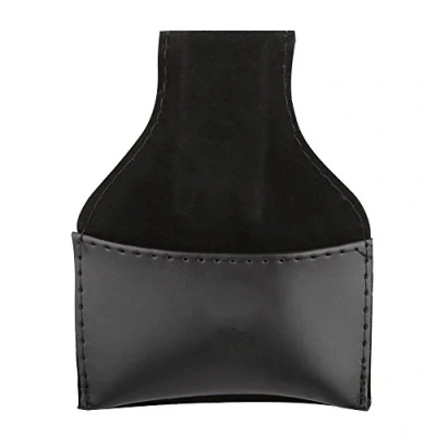 Image of Tbest Snooker Chalk Holder,Snooker Pool Billiards Cue Holder, Billiard Holder Pouch Pu Leather Portable Bag Black