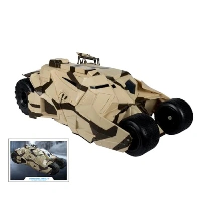 Image of McFarlane DC Multiverse Camouflage Tumbler (The Dark Knight Rises) Gold Label Vehicle Toys