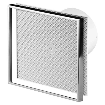 Image of Awenta 100mm Standard Extractor Fan Custom Cermaic Tile INSIDE Front Panel