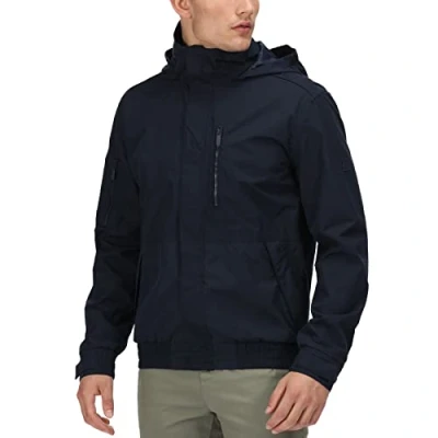Image of Regatta Mens Feelding Waterproof Bomber Jacket Coat L