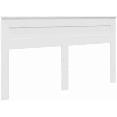 Image of vidaXL Headboard with White 200 cm Engineered wood