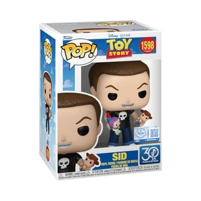 Image of Funko Pop! Disney: Toy Story 30th Sidney Sid Phillips Collectable Vinyl Figure Gift Idea Official Merchandise Toys for Kids &amp; Adults Movies Fans Model Collectors