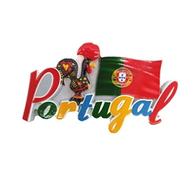 Image of 3D Portugal Fridge Magnet Tourist Souvenir Gift Collection Home Kitchen Decoration Magnetic Sticker, Refrigerator
