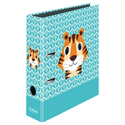 Image of herlitz maX.File 50040186 Folder A4 8 cm Cute Animals Tiger Design